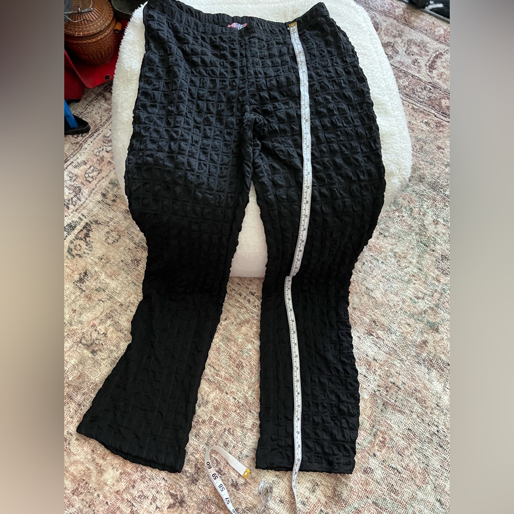 Urban Outfitters Black Textured Pants Nwot